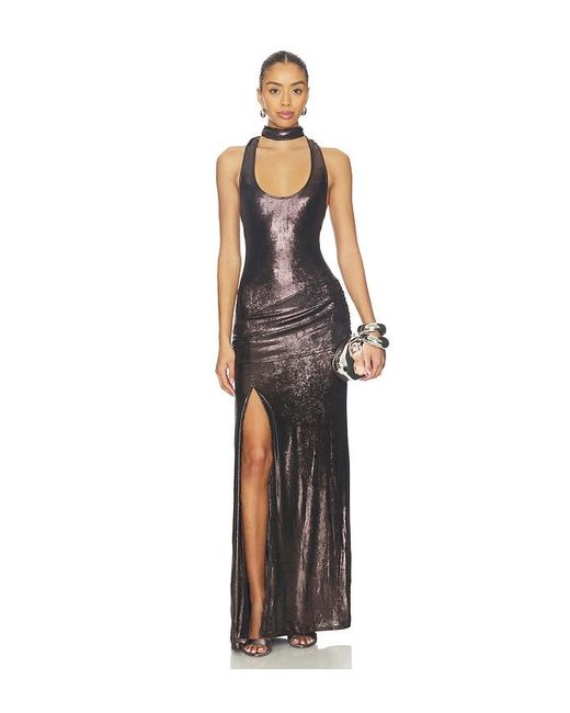 superdown Gray Indira Maxi Dress