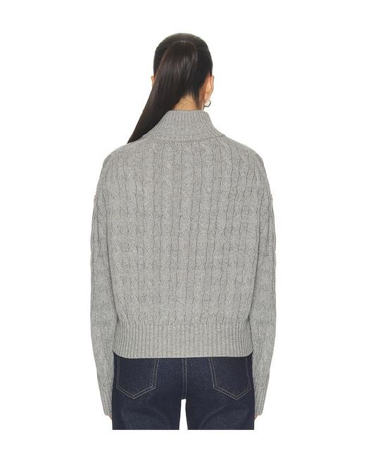 Polo Ralph Lauren Gray Cotton Long Sleeve Pullover