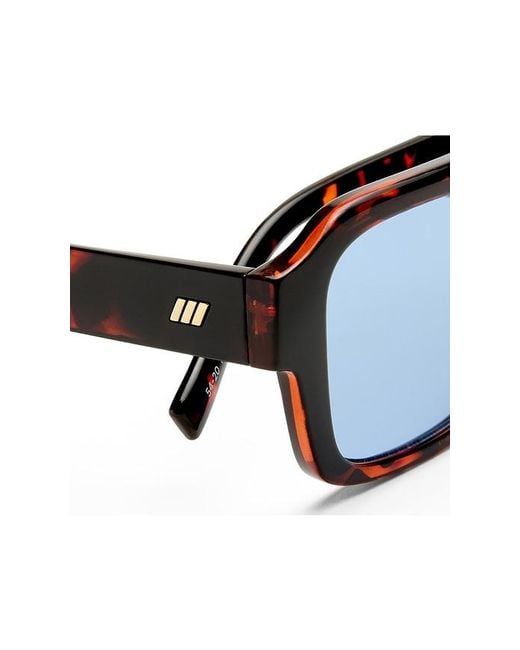 Le Specs Blue Subzero Sunglasses