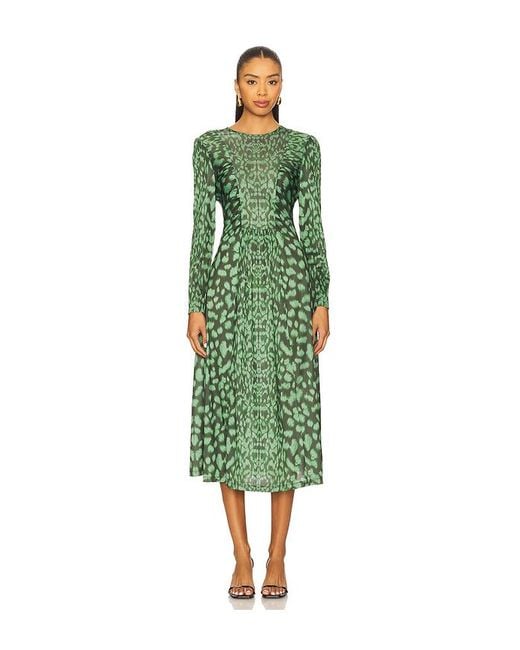 Sea Green Claude Midi Dress