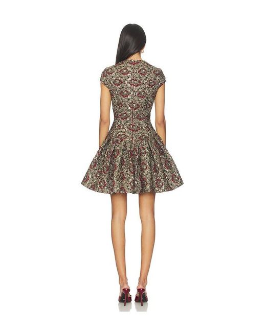 Jonathan Simkhai Natural Elowen Short Sleeve Mini Dress