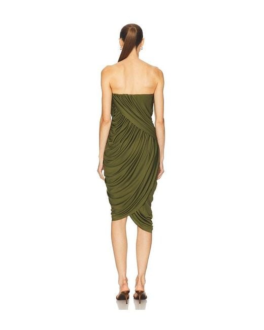 Et Ochs Green Spencer Midi Dress