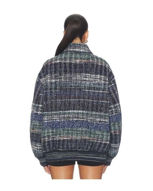 Missoni Blue Bomber Jacket
