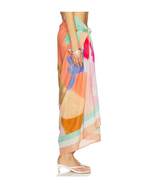Vitamin A Multicolor Samara Sarong