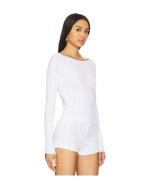 Cou Cou Intimates White The Bateau Top