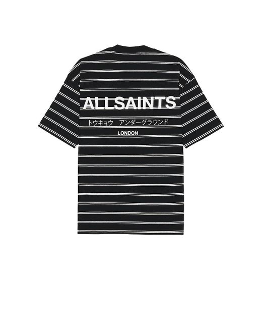 メンズ AllSaints Underground Tシャツ Black