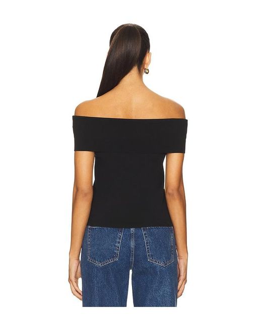 Anine Bing Black Francis Top