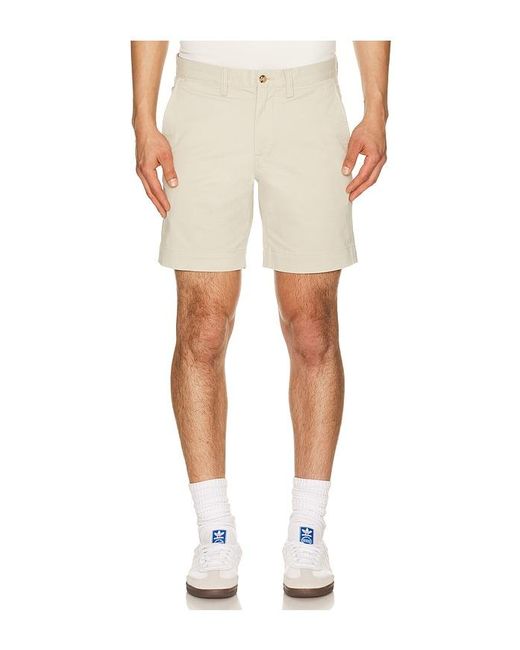 Polo Ralph Lauren Natural Bedford Cotton Stretch Twill Short for men