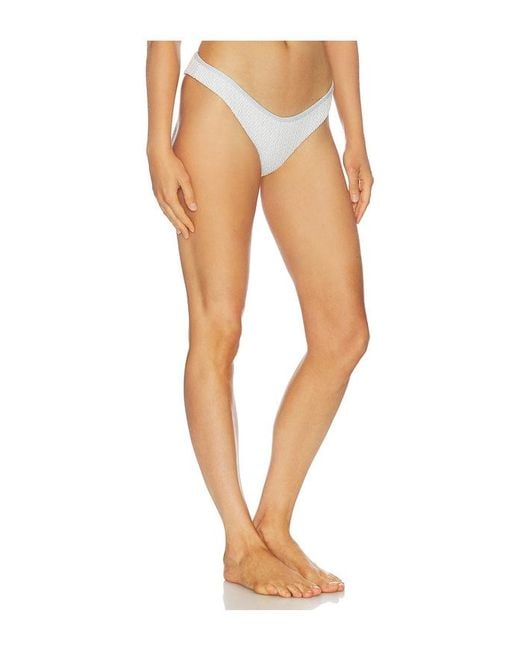 Devon Windsor White Larissa Bikini Bottom