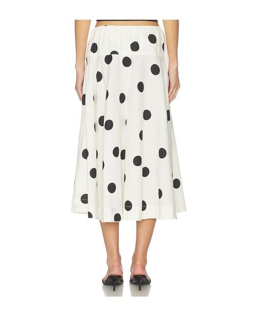 Free People Natural Betty Drop Waist Skirt