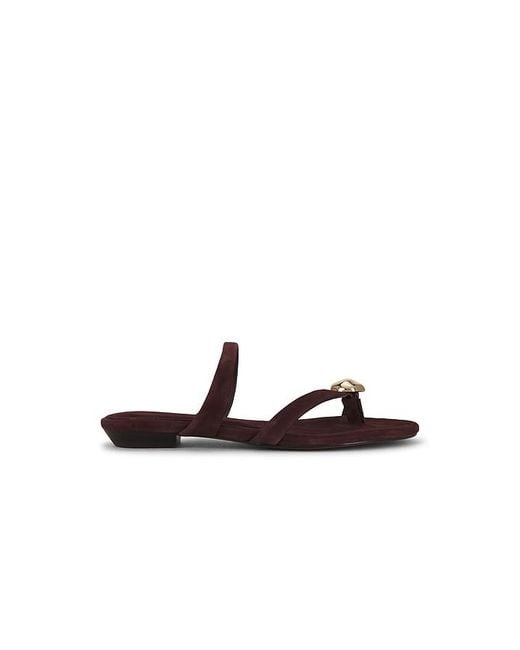 Madewell Black Mila Organic Hardware Thong Sandal