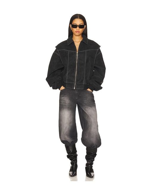 Lioness Black Vista Bomber Jacket