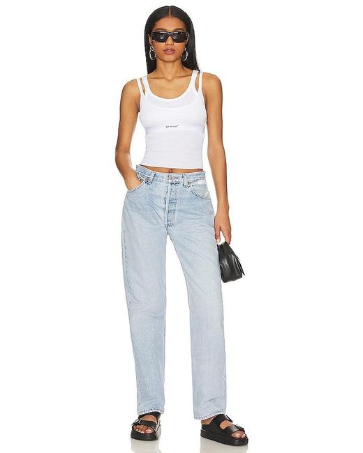 aligrace Blue Vintage Brigette Jeans
