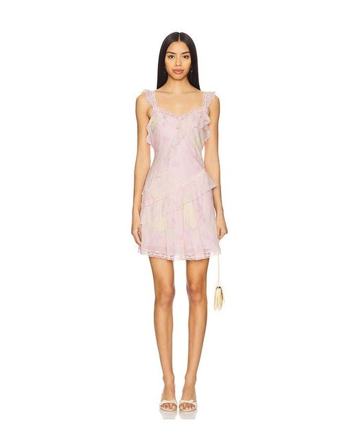 LoveShackFancy Multicolor Kleid Serima
