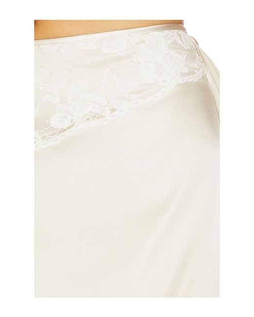 Lovers + Friends White Mari Mini Skirt