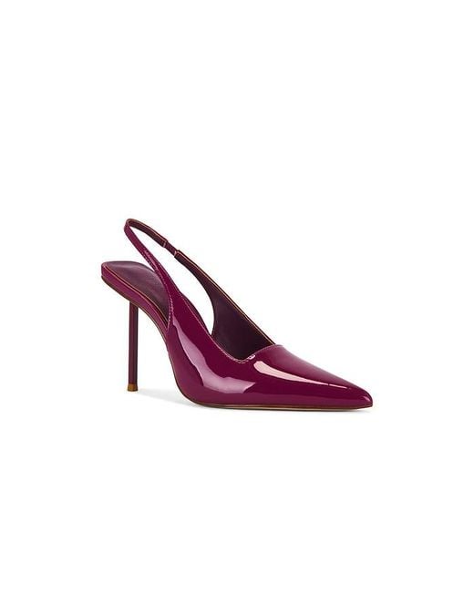 Femme LA Purple G63 Slingback Pump
