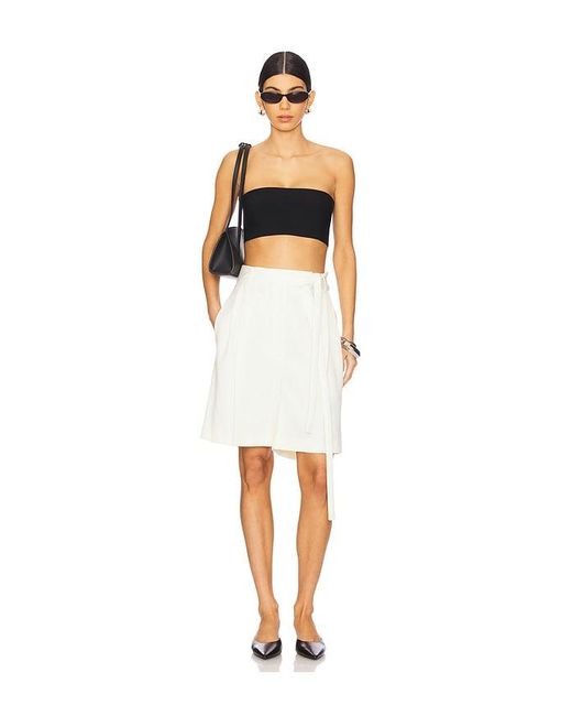 Rohe White Tailored Shorts With Belt