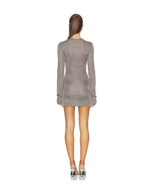 superdown Metallic Kleid Calantha