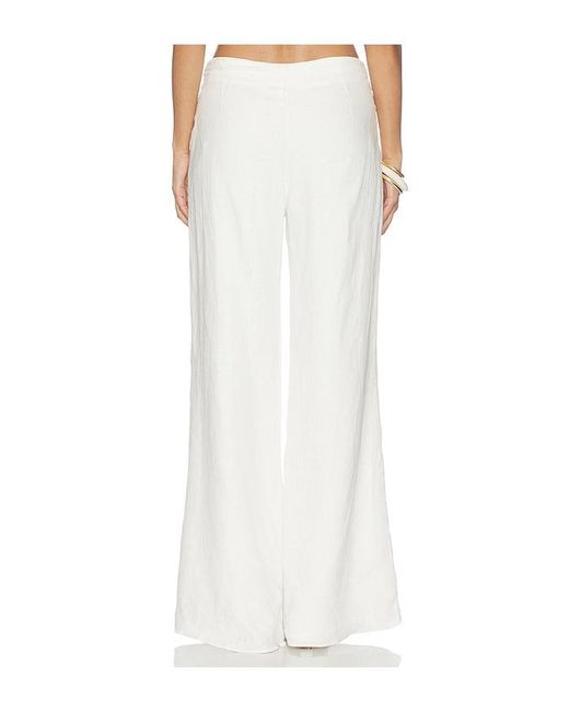 AZULU White Amelie Pant