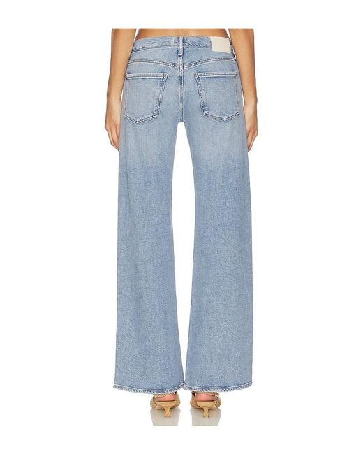 Citizens of Humanity Blue Nora Trouser Leg Jeans