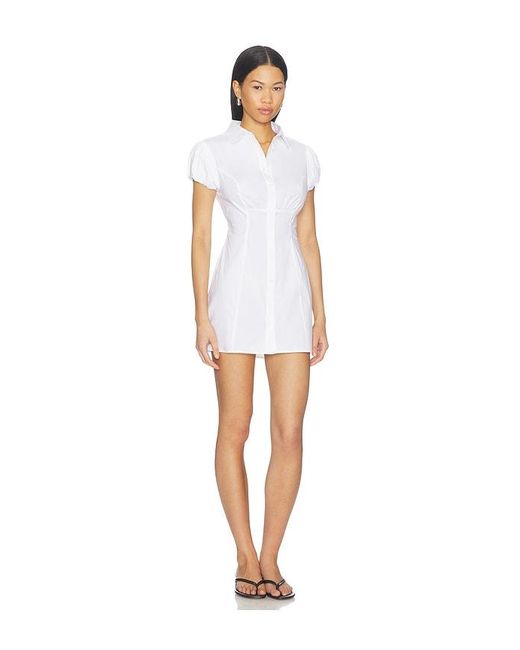GUIZIO White Liana Dress
