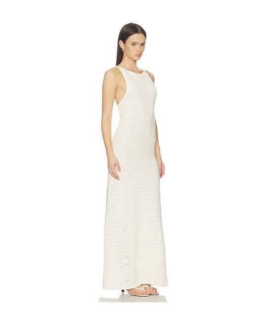 ROAME. White Isadora Maxi Dress