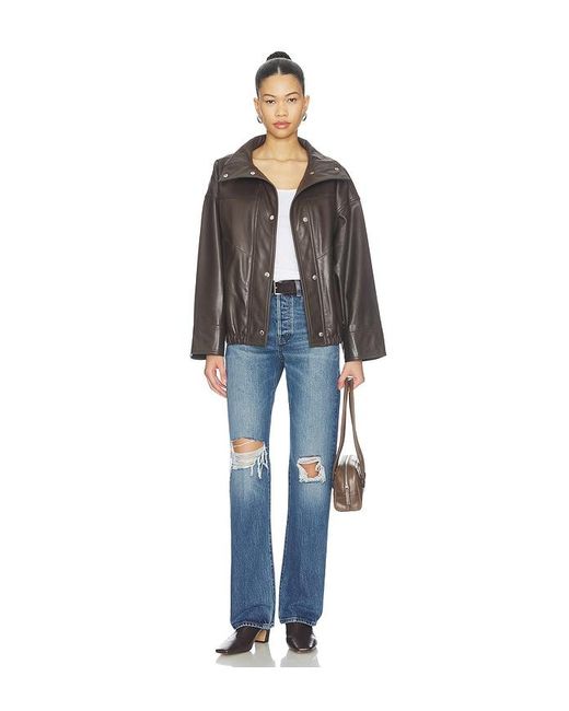 FRAME Blue The Vertical Jeans