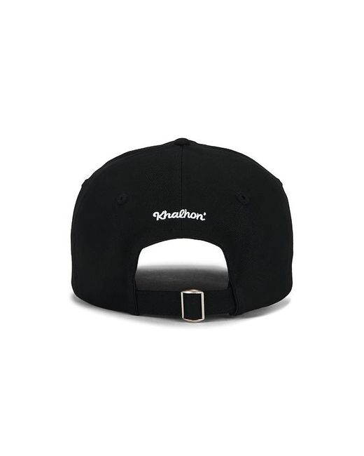 Khalhon Black Logo Ball Cap for men