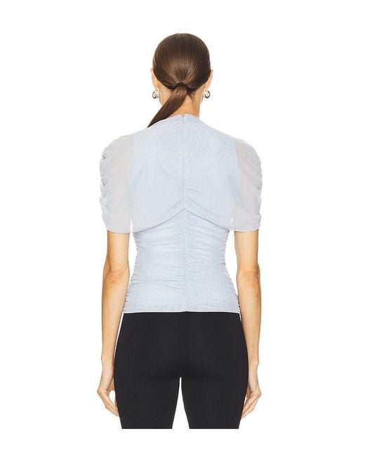 Amanda Uprichard White X Revolve Evianna Top