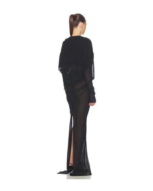 Entire studios Black Robe Dress