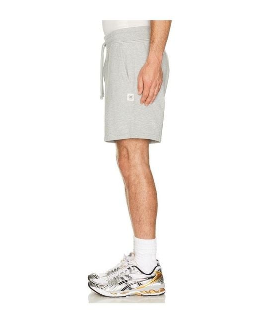 Reigning Champ Gray Midweight Terry Standard Sweatshort 7 for men