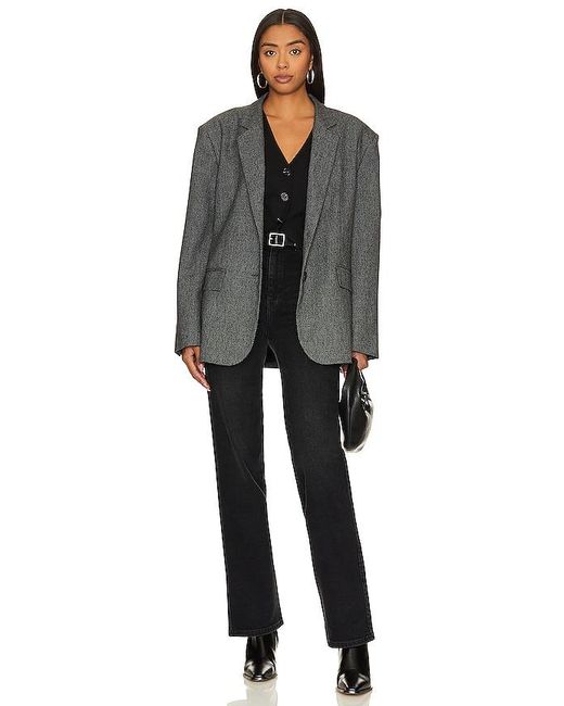 Dr. Denim Black Moxy Straight Jeans