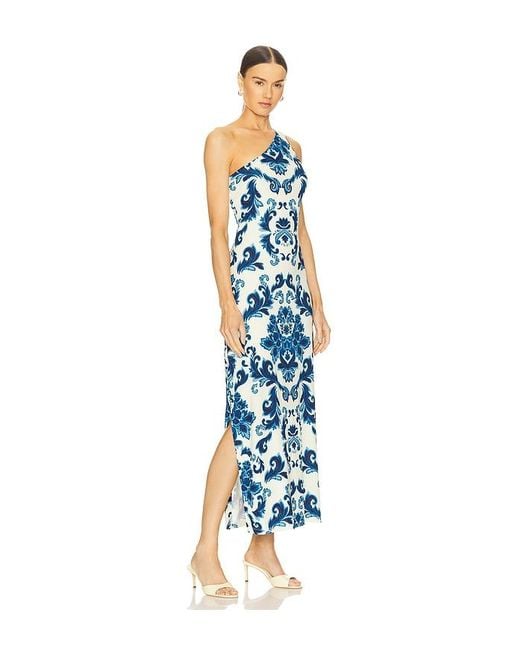 Cara Cara Blue Maxikleid Nicky