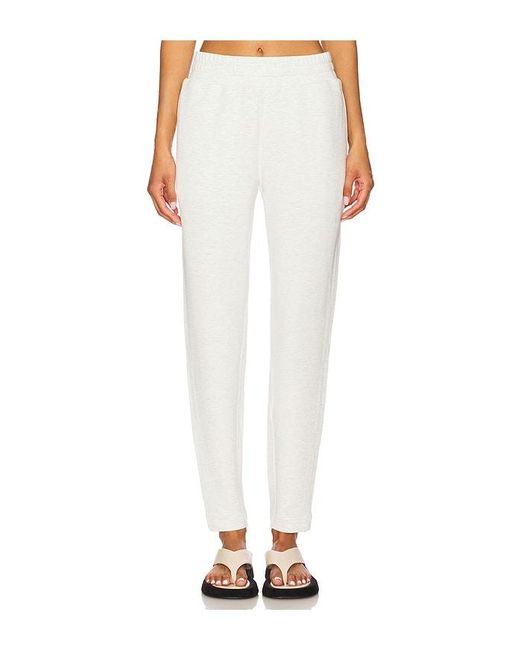 Varley White Hose Slim Zip Hem