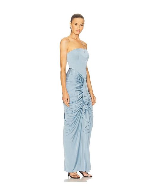 Et Ochs Blue Selena Gown
