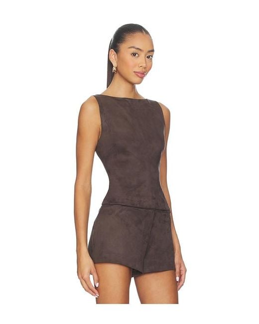 Tularosa Brown Irene Top