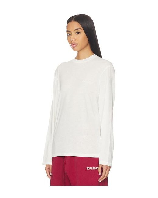 Fear Of God White Classic Fit Long Sleeve Tee