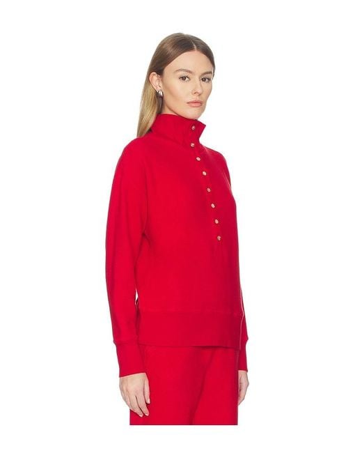 Negative Underwear Red Waffle Knit Pullover