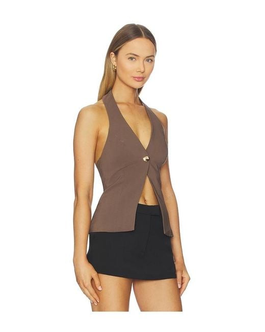ALL THE WAYS Multicolor Hanna Halter Top