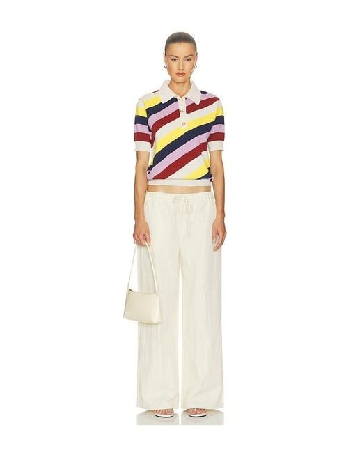 Essentiel Antwerp Red Jollow Jacquard Polo