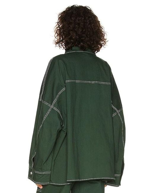BY.DYLN Green Cooper Jacket