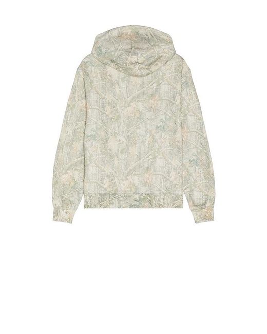 Museum of Peace & Quiet White Wordmark Camo Distressed Hoodie for men