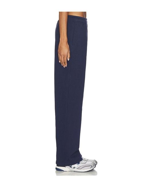 WellBeing + BeingWell Blue Wilde Straight Leg Sweatpant