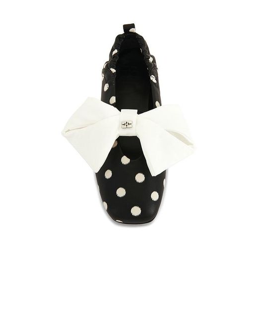Ganni Black Flach Flat