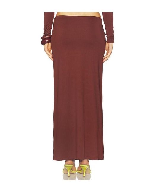 Seven Wonders Red Kamilla Twist Maxi Skirt