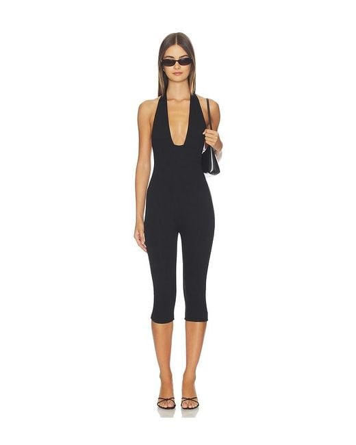 AFRM Blue Lilibet Romper