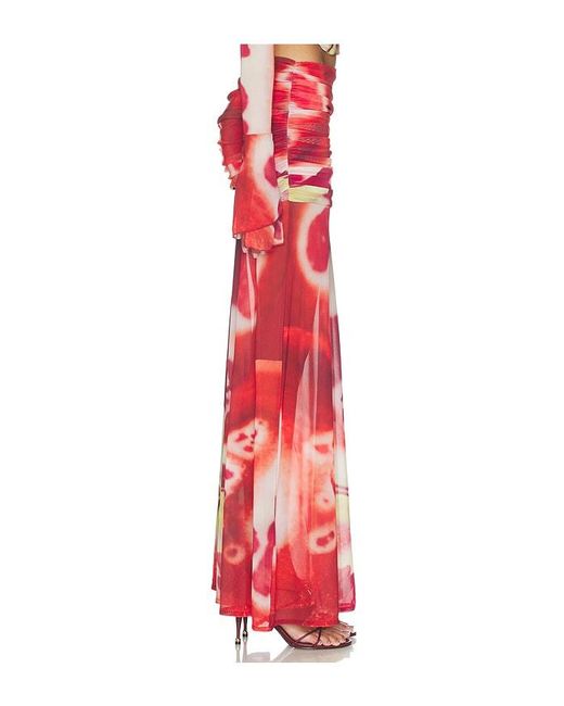 Feners Red Susurro Skirt