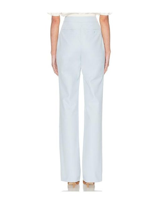 Helsa White The Kick Flare Suit Pant