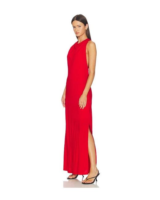 Helmut Lang Red Knot Dress