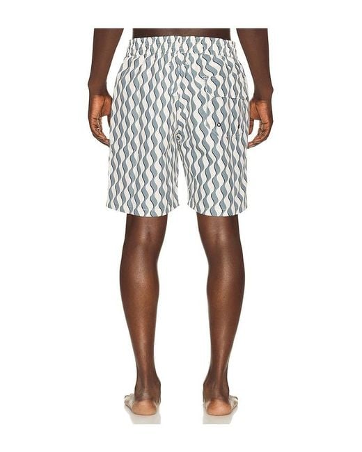 Frescobol Carioca White Santos Swim Short for men